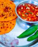 Restaurant style tasty and masaledar Kaju masala curry with butter roti