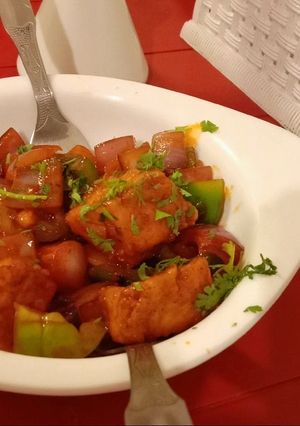 चिल्ली पनीर (Chilli Paneer recipe in Hindi) रेसिपी मुख्य फोटो