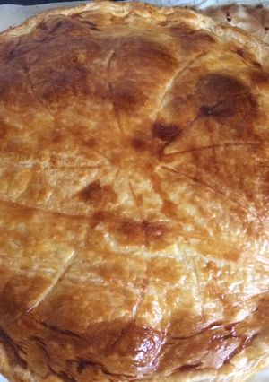 Une photo de Galette des rois frangipane