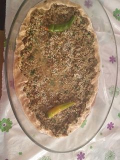 صورة لوصفة عيش ابو اللحم بطرية اقتصادية وصحيه