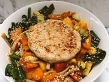 Almuerzo saludable: Pasta con vegetales y fruta 🌶🌽🥦