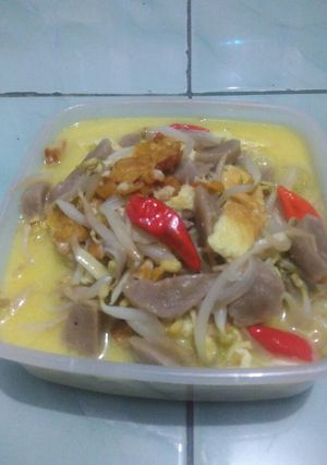 Foto resep Tumis tauge kuah santan