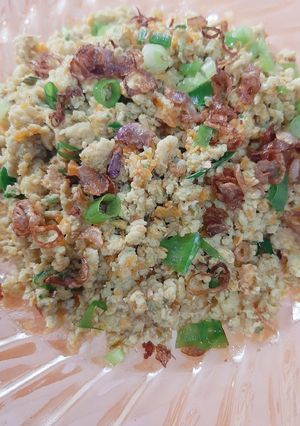 Foto resep Telor udang sayur goreng