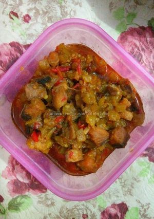 Foto resep Ikan Asin Tenggiri Sambal Rembang