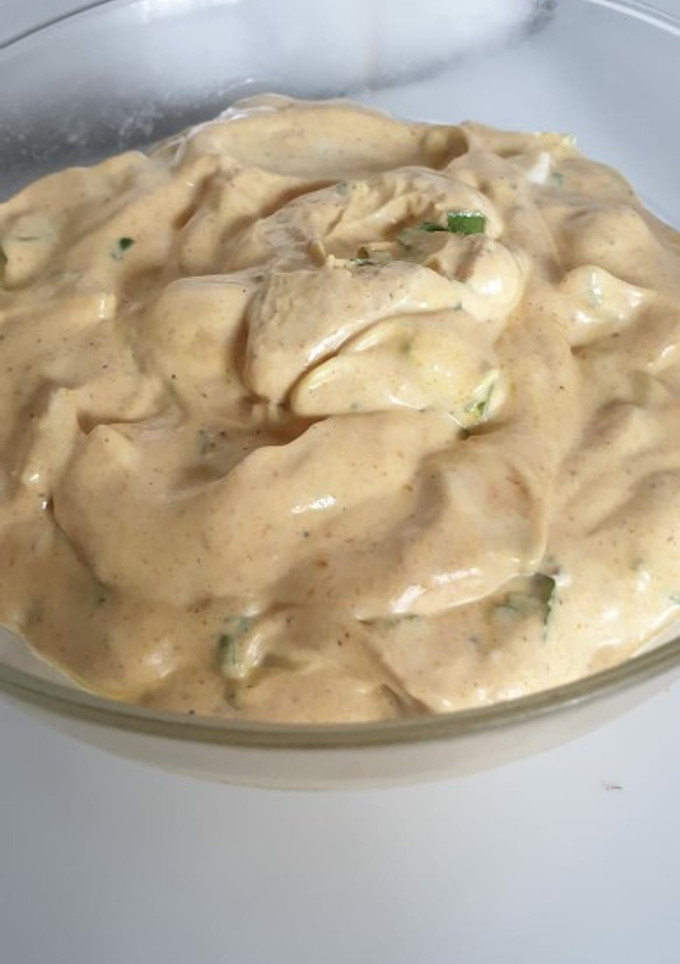 Una foto de Salsa de cúrcuma