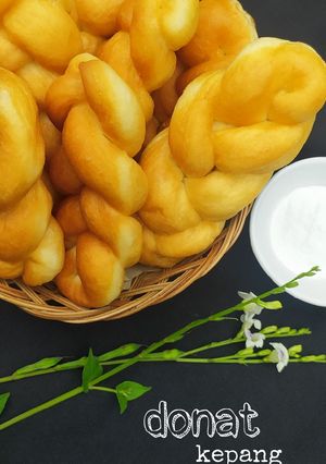 Foto resep Donat kepang
