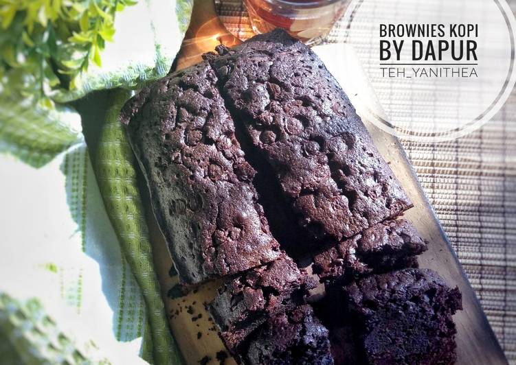 Resep Brownies Kopi a-la Indi #pr_browniesdcc yang Menggugah Selera