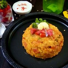 A picture of Mumbai Tava Masala Khichdi.