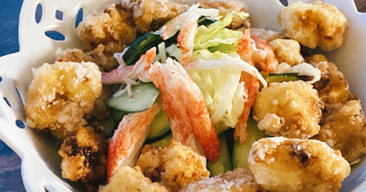 Japanese Frozen Tofu Karaage Recipe by Aunty Eiko's international