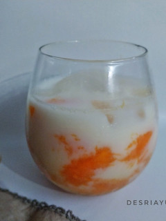 Foto resep Es Mangga Kocok Susu