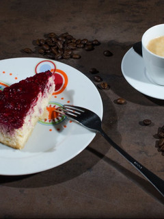 Una foto de Cheesecake de frambuesa