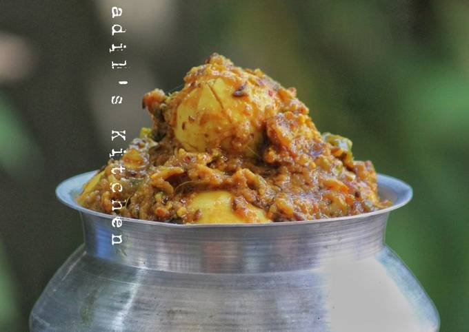 Anda Karee/Egg Curry (gulai telur ala India)