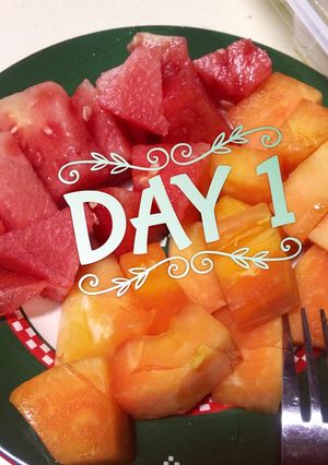 Foto resep GM Diet day 1 - Fruits