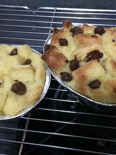 Foto resep Bread butter pudding simple