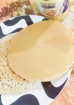 صورة لوصفة بان كيك على طريقتي 🤤