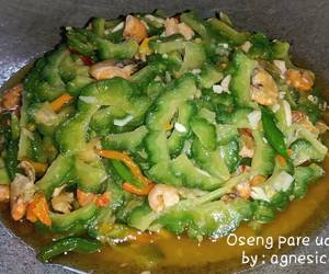 Resep mudah Oseng pare udang Enak Sempurna