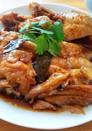 รูปของ ไก่ต้มน้ำปลา