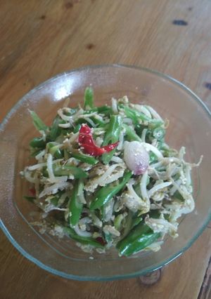 Foto resep Tumis buncis toge telur