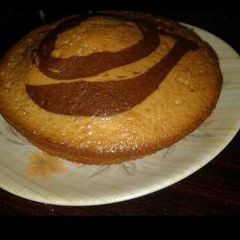 A picture of Simple cake in pressure cooker.