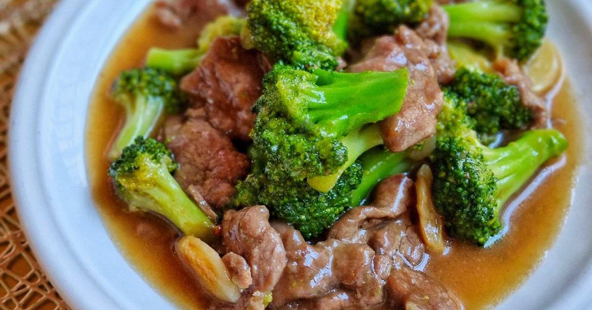 Resep Tumis daging sapi brokoli oleh jrylie Cookpad