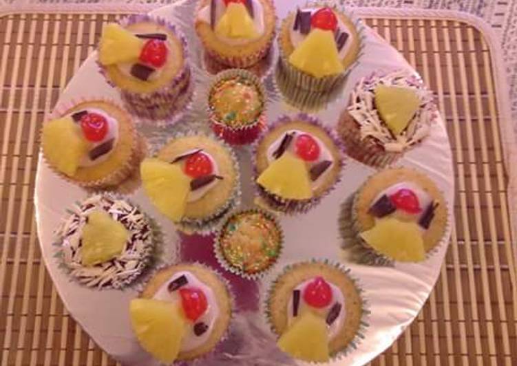 Pineapple Cupcakes#festivecontest_Kisumu