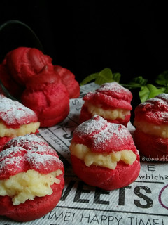 Foto resep 7. Red Velvet Choux Pastry