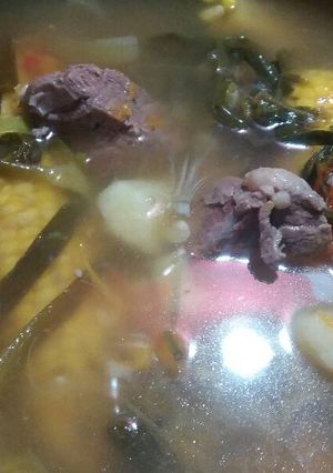 Una foto de Puchero y sopa crema 2 en 1
