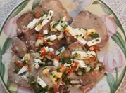 Una foto de lengua en vinagreta
