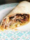 Bbq dagadó wrap / dürüm