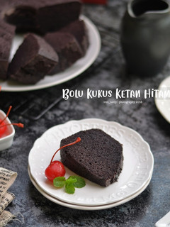 Foto resep Bolu kukus ketan hitam