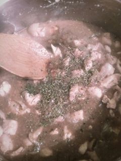 Una foto de Pechuga de pollo a la olla