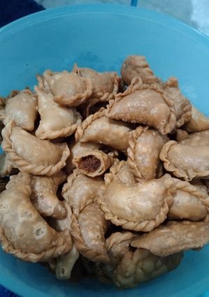 Foto resep Pastel kering mini isi abon sapi mix abon ikan tenggiri (sambelingkong)