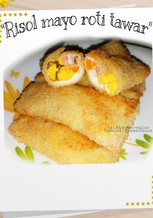 Foto resep Risol mayo roti tawar ekonomis