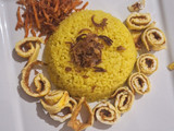Nasi Kuning Rice Cooker