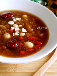 黑糖龍眼米糕粥 的食譜成品照片