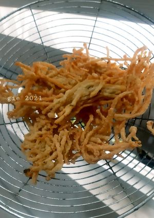 Foto resep Jamur Enoki Krispi