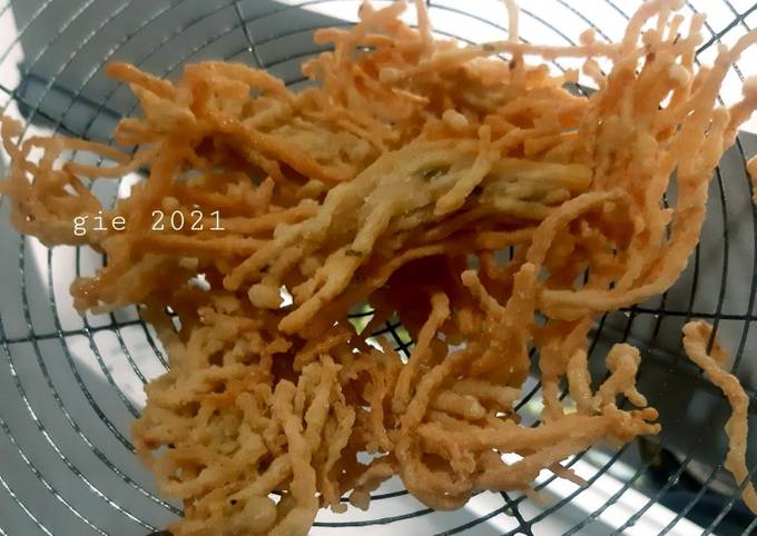 Resep Jamur Enoki Krispi Radea