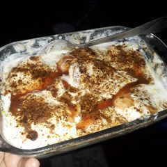 A picture of Maash ki daal ke dahi bhalle.