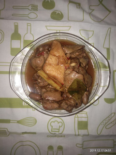 Foto resep Semur Hati Ayam Tahu