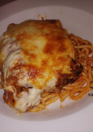 Bolognai rakott spagetti recept fotója
