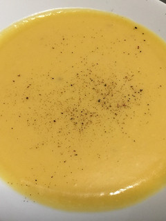 Una foto de Crema de calabaza