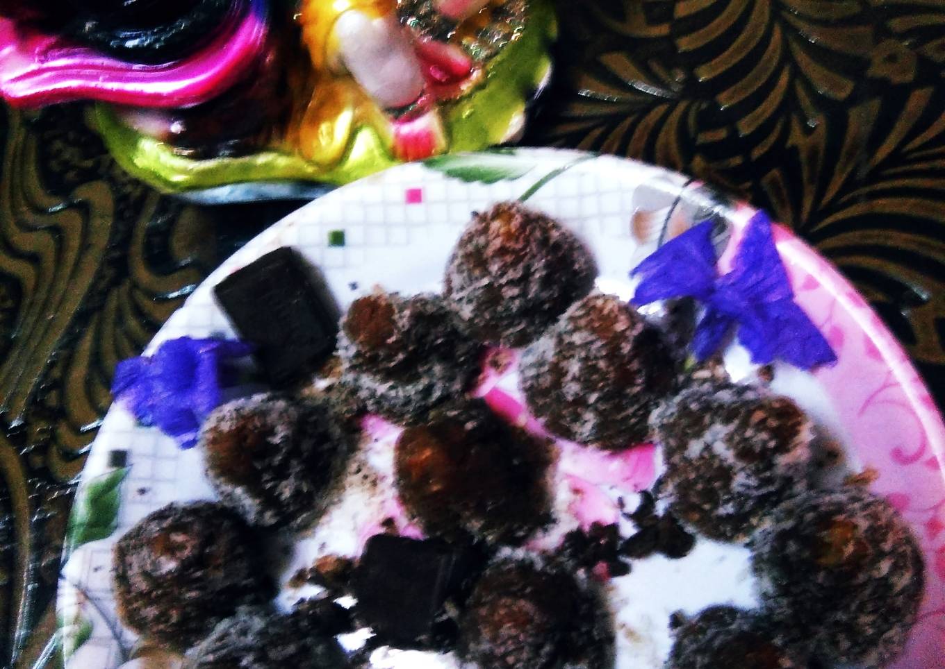 Choco Coconut Modak (Ganesh Puja Special (Modak)Without Mould