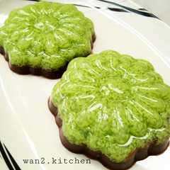 รูปของ Pudding lumut cokelat