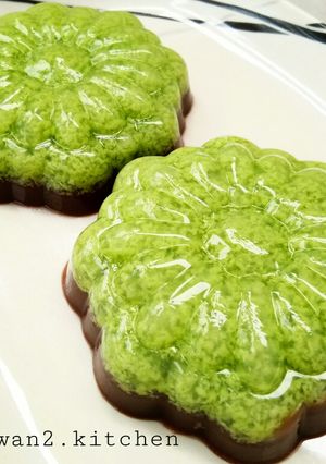 Foto resep Pudding lumut cokelat