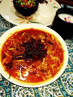 عکسی از دستور خورشت خلال