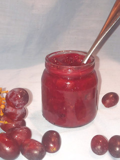 Una foto de Mermelada de uva 🍇 🫙Sin azúcar