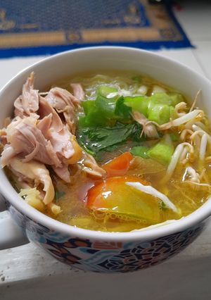 Foto resep Soto Ayam Bumbu Kuning