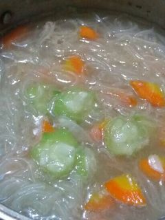 Foto resep Sayur gambas bihun