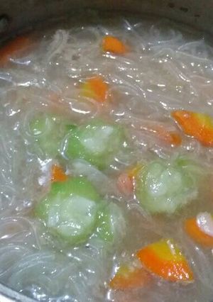 Foto resep Sayur gambas bihun