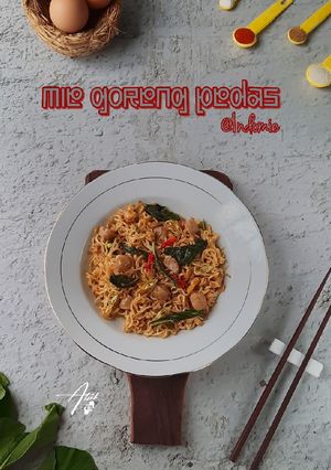 Foto resep Mie Goreng Pedas (Indomie)